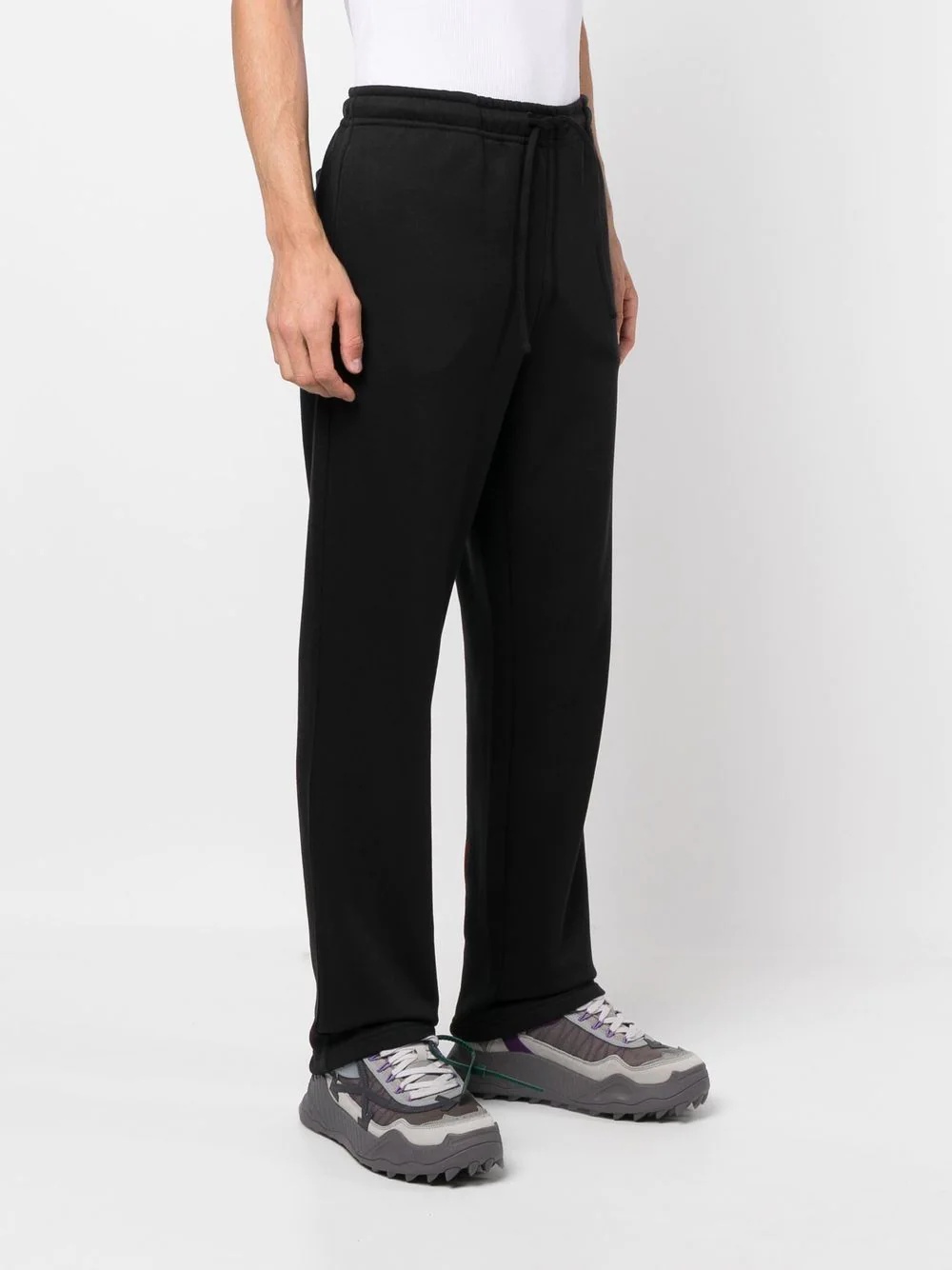 logo-patch track pants - 3