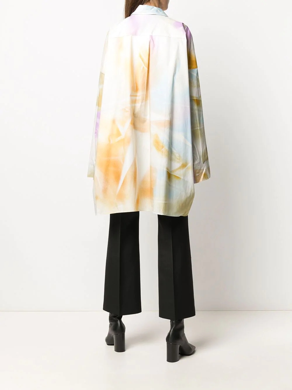 tie-dye oversized shirt - 4