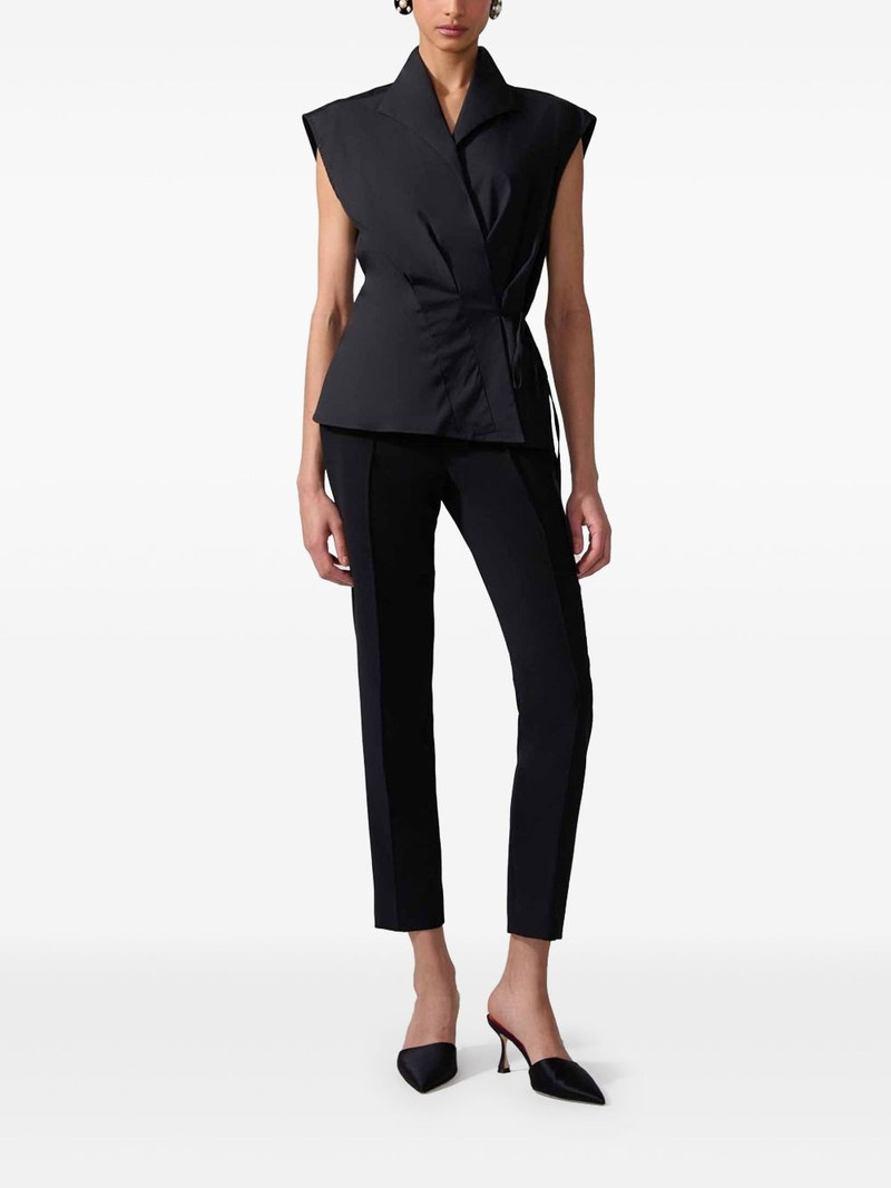 CAROLINA HERRERA wrap top outlook