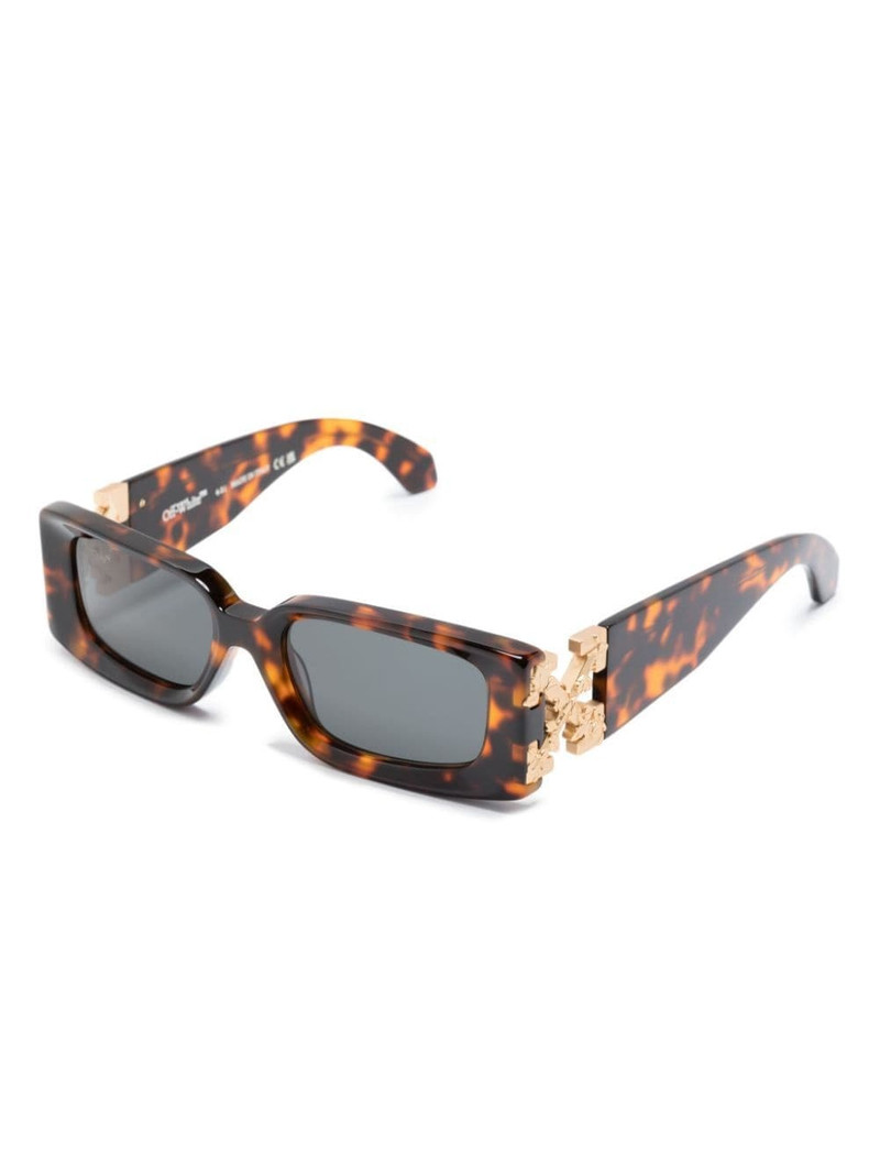 Off-White Roma tortoiseshell-effect sunglasses outlook