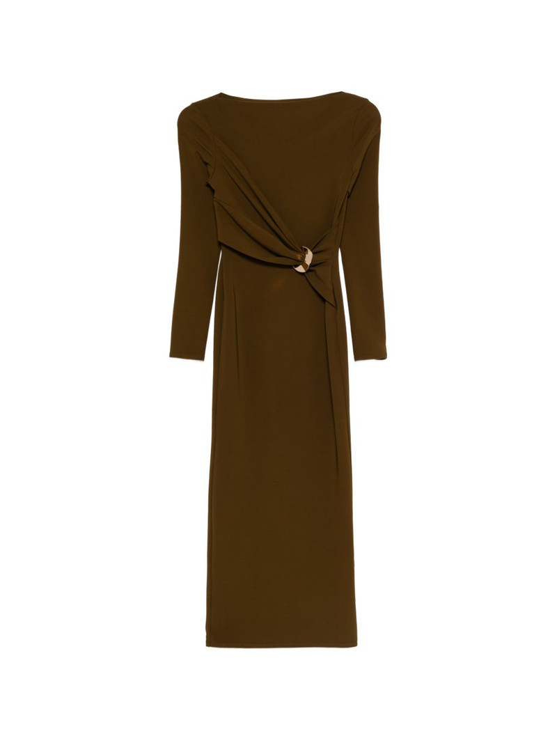 appliqué-detail midi dress 1