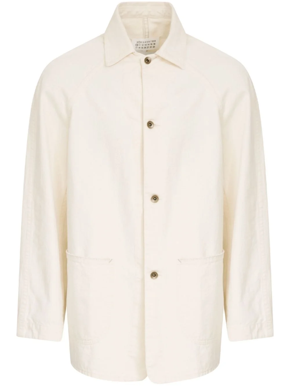 cotton shirt jacket - 1