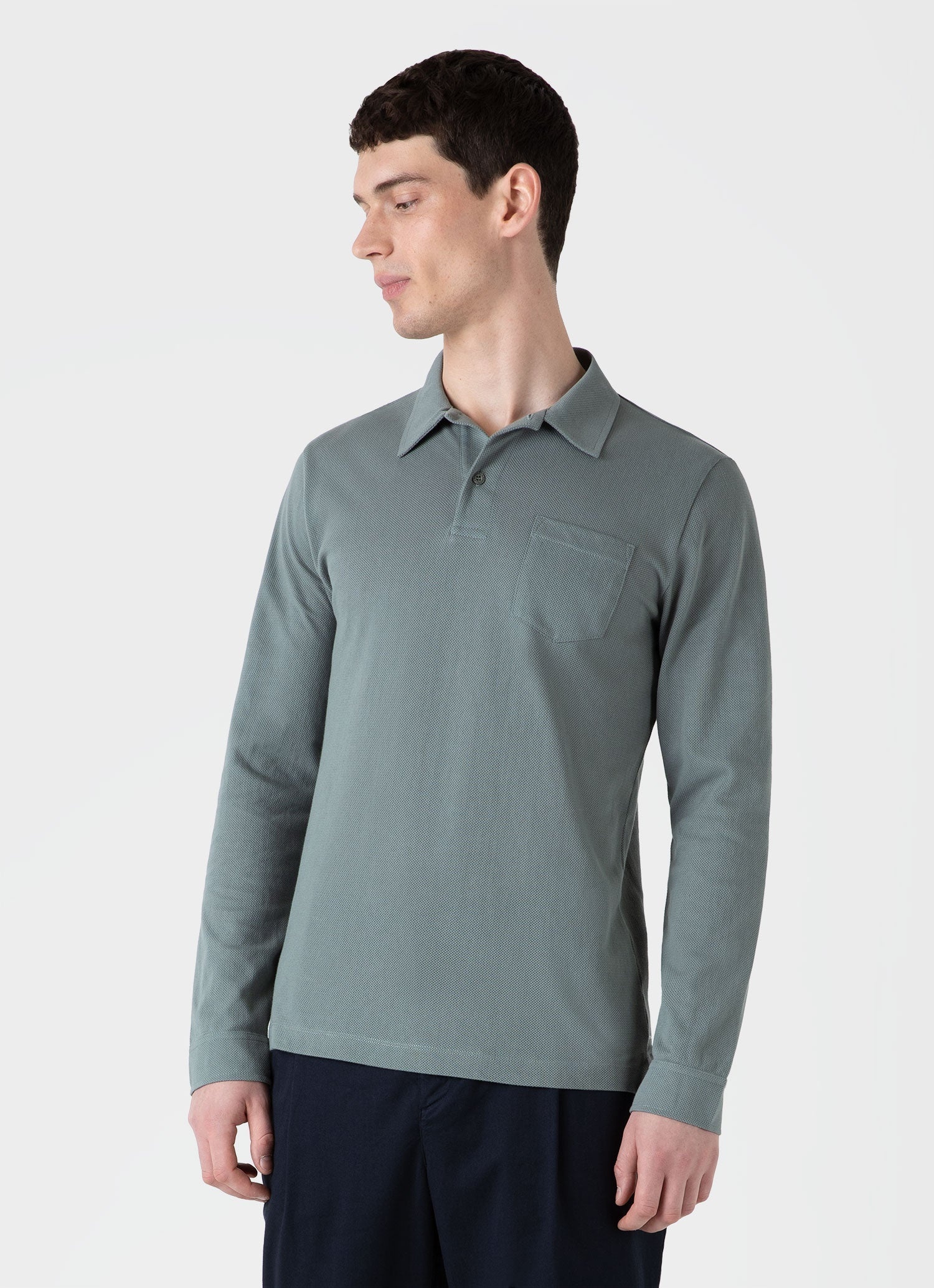 Long Sleeve Riviera Polo Shirt - 2