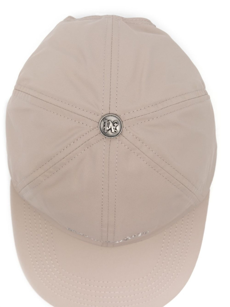Palm Angels logo-embroidered cap outlook