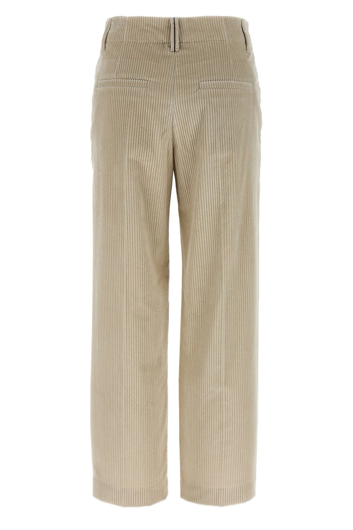 Brunello Cucinelli Women Monile Velvet Pants - 2