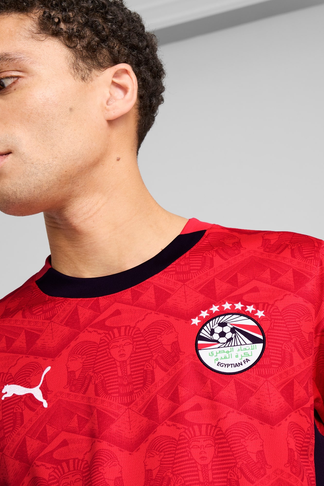 Egypt 2025 Home Men's Soccer Jersey - 7