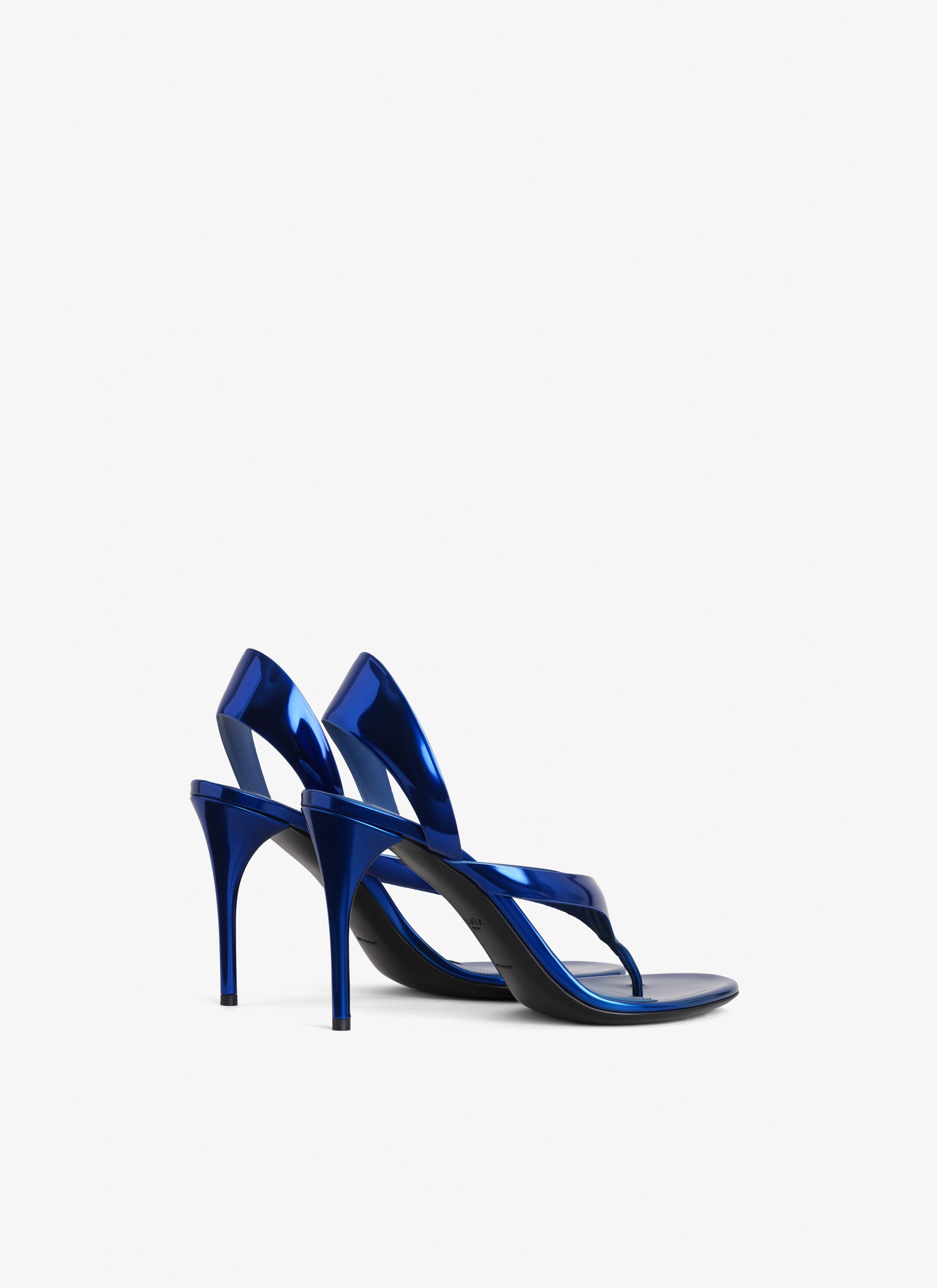 INFRADITO SANDALS IN LAMINATED LEATHER - 2