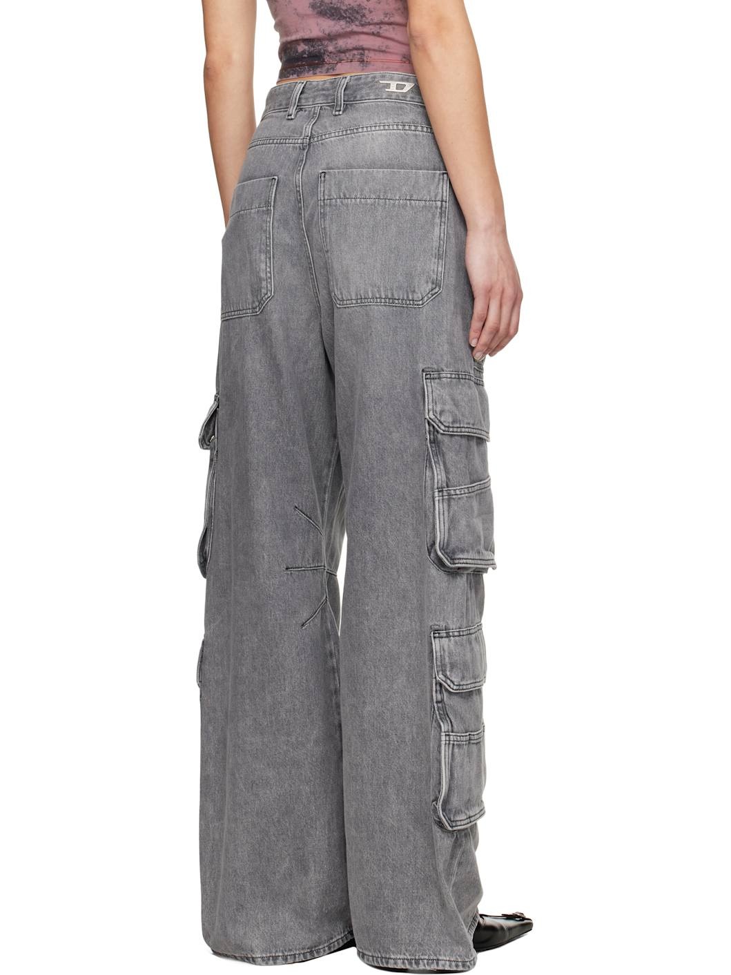 Gray 1996 D-Sire Odcbe Jeans - 3