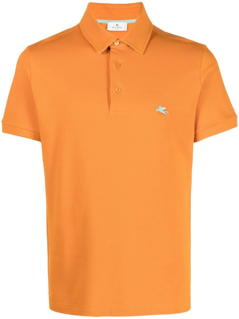 short-sleeved polo shirt - 1