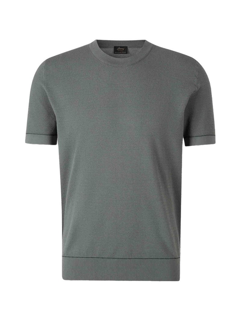 textured T-shirt 1