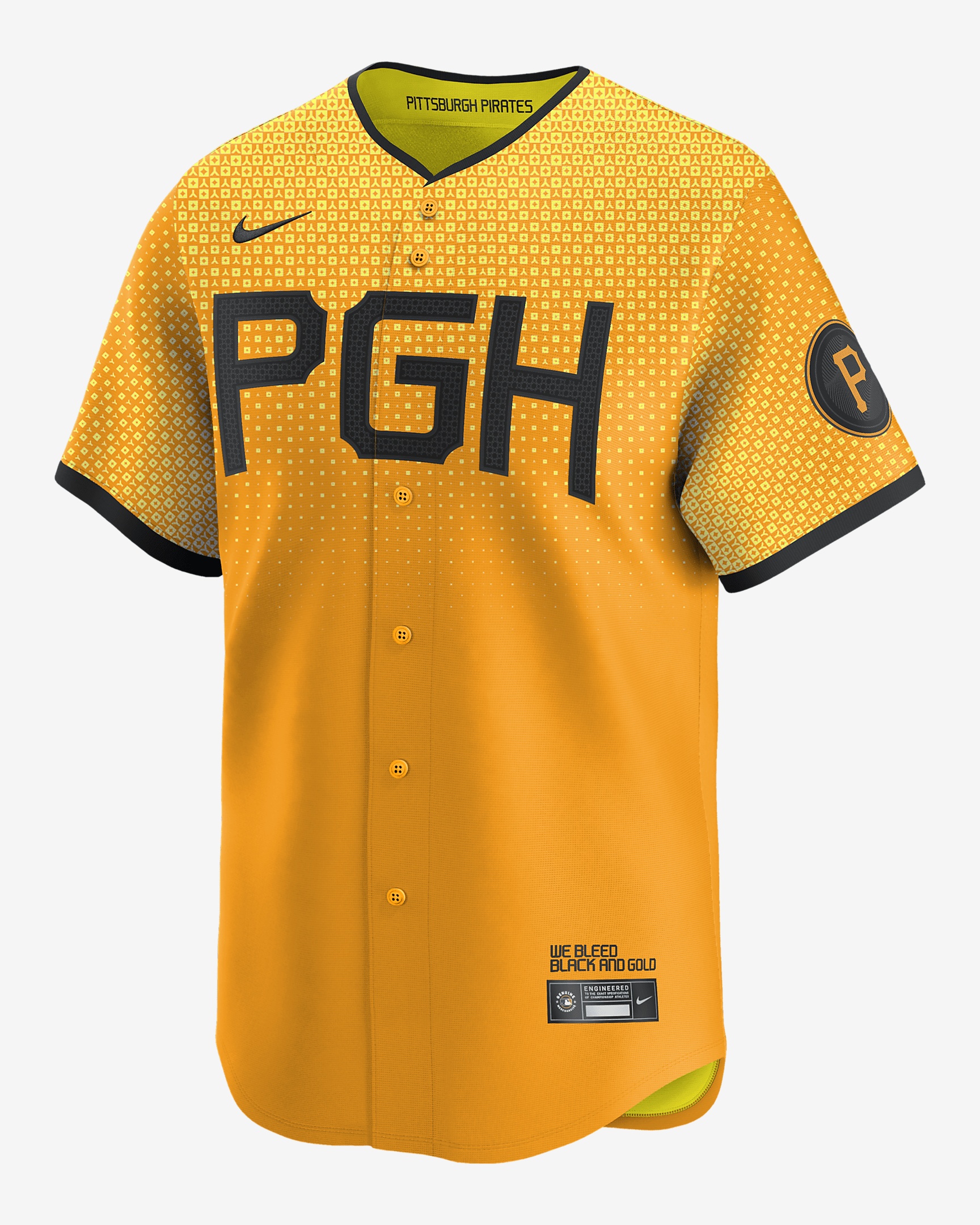 Pittsburgh Pirates City Connect Nike Men's Dri-FIT ADV MLB Limited Jersey - 1