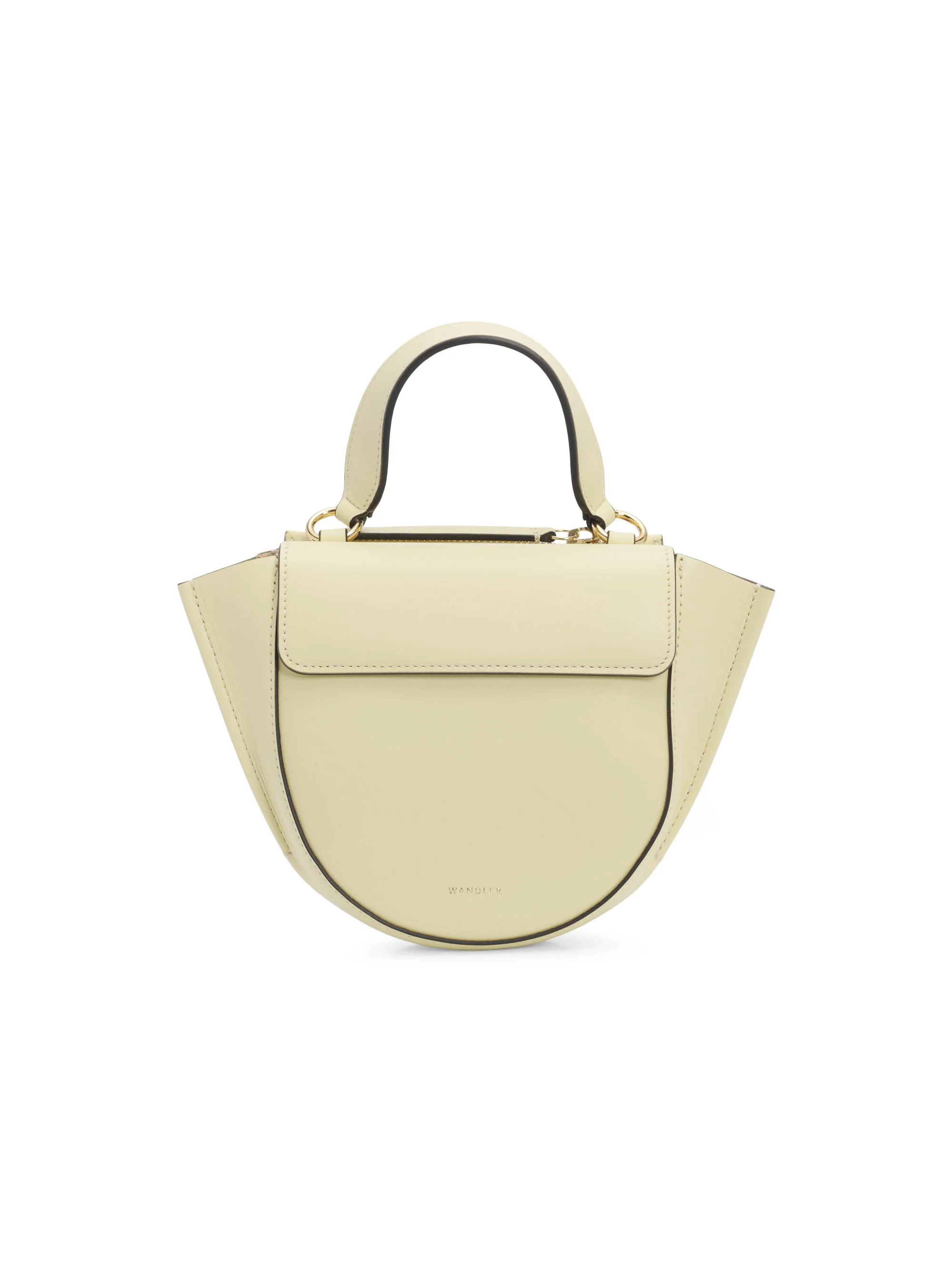 Women's Hortensia Leather Crossbody Bag - Eggshell - 1