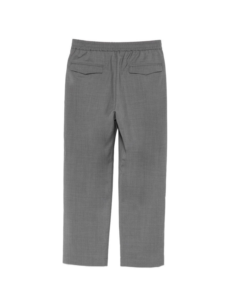 BARENA Alfonso elasticated-waistband trousers outlook