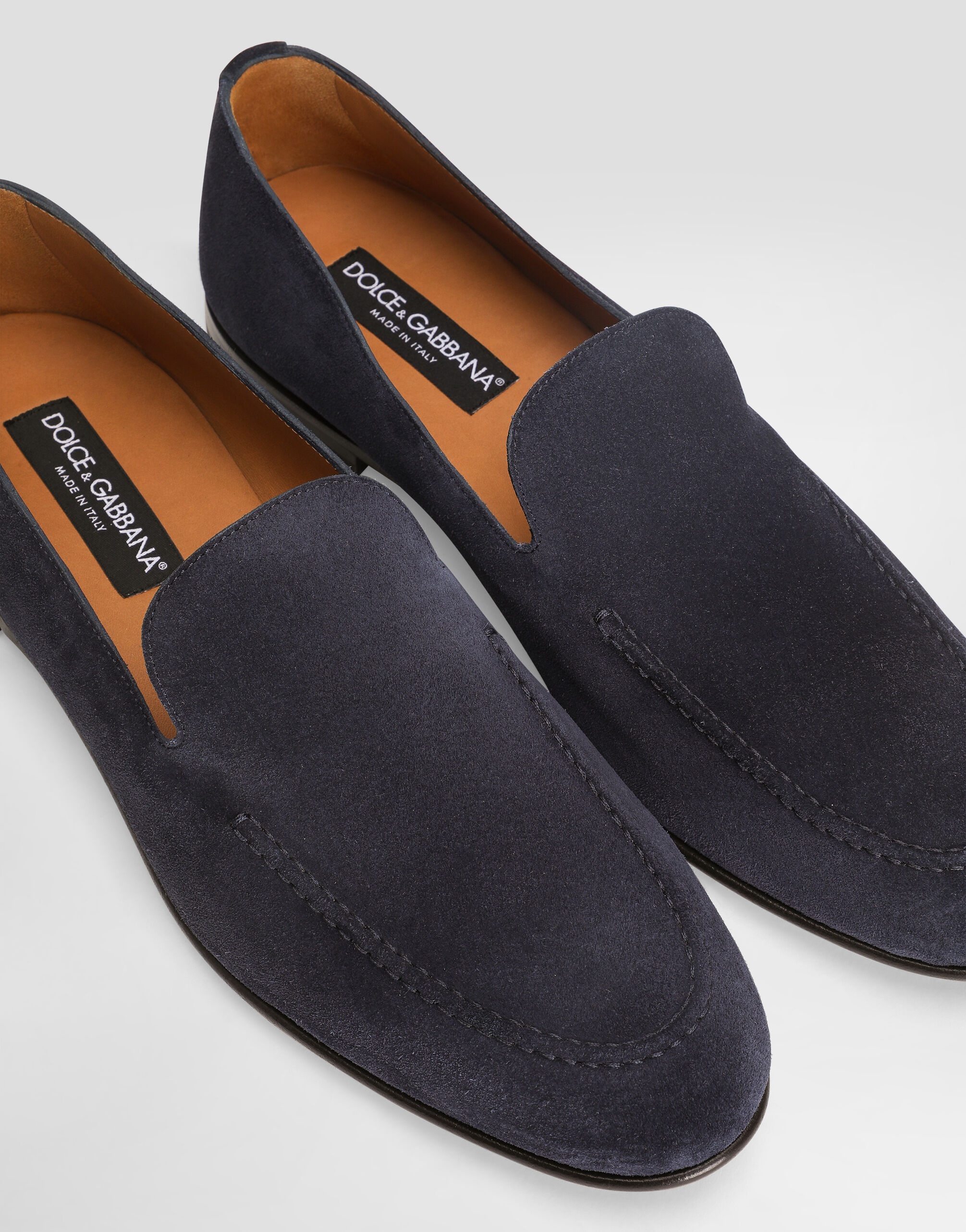 Split calfskin slippers - 4