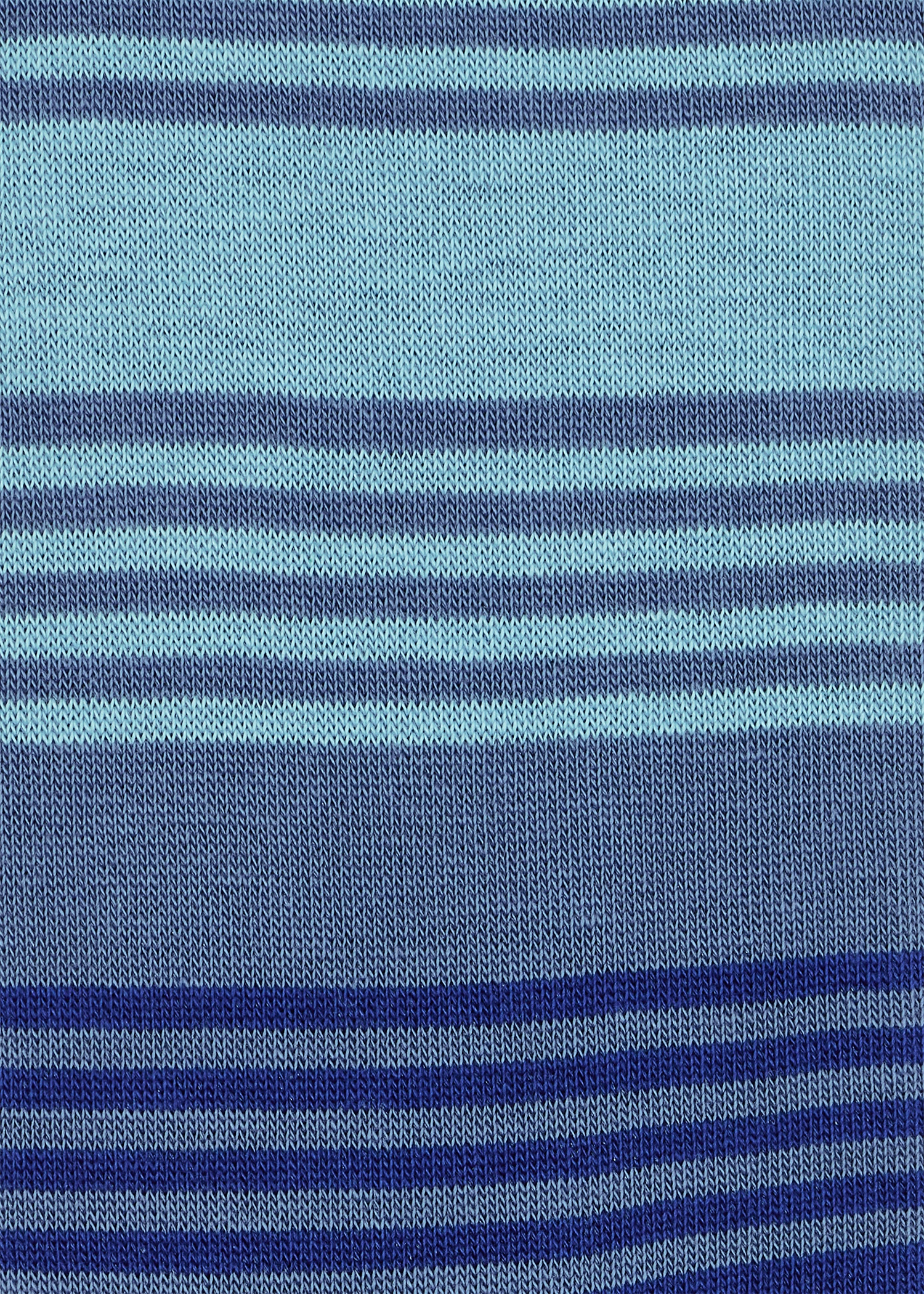 Blue Ombre Stripe Socks - 3