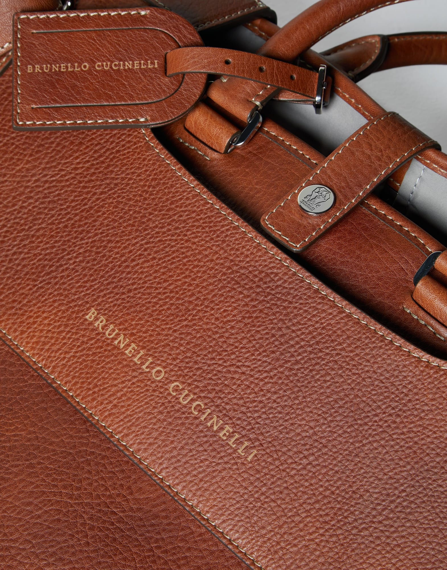 Grained calfskin suit carrier - 3