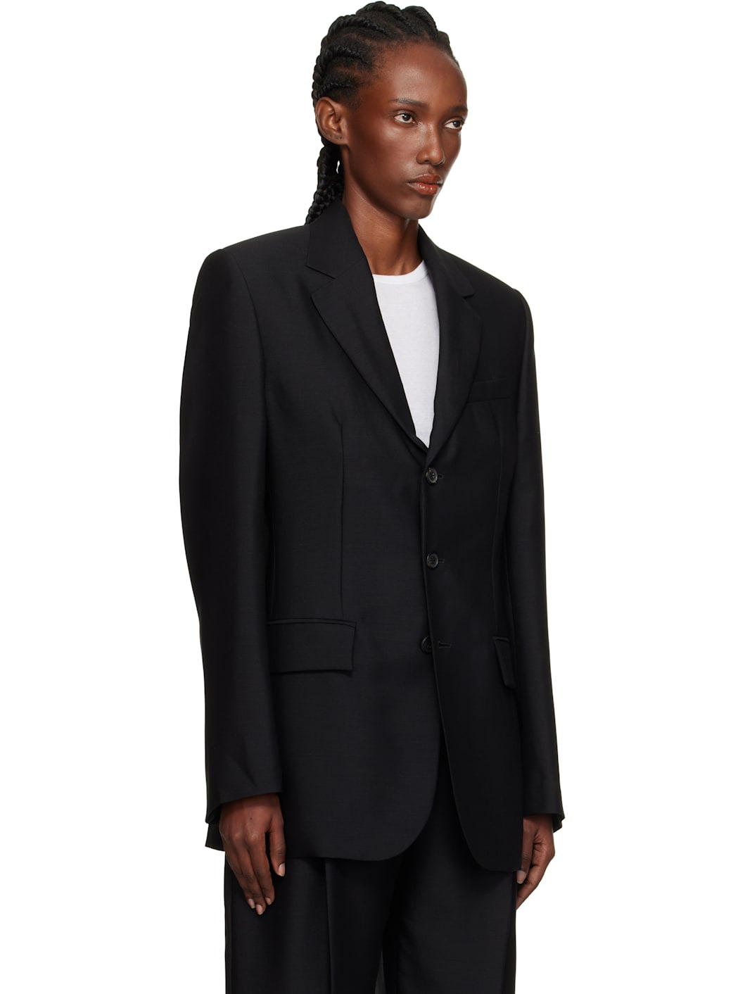 Black Light Longline Blazer - 2
