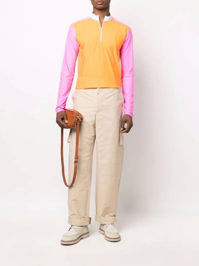 JACQUEMUS colour block top outlook