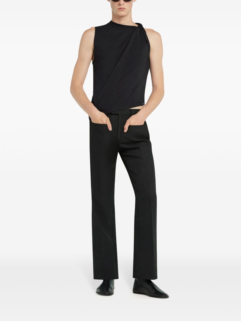 twist tank top - 2