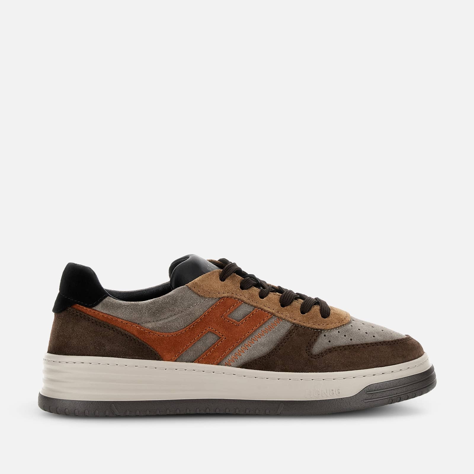 Sneakers Hogan H630 Brown Grey - 1