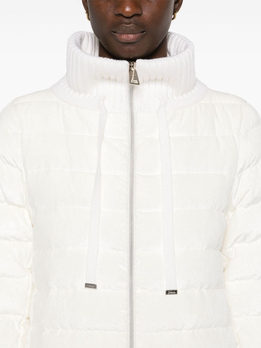 corduroy puffer jacket - 5