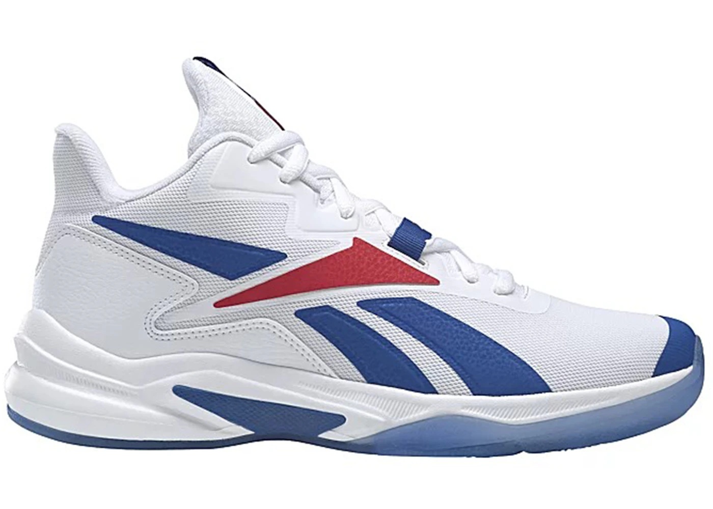 Reebok More Buckets White Vector Blue Red - 1