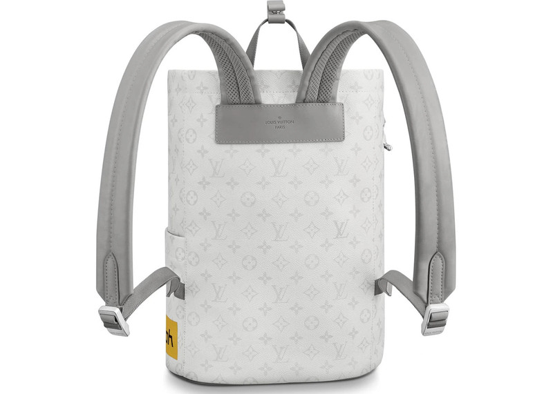 Louis Vuitton Louis Vuitton Chalk Backpack Monogram Logo Story White outlook