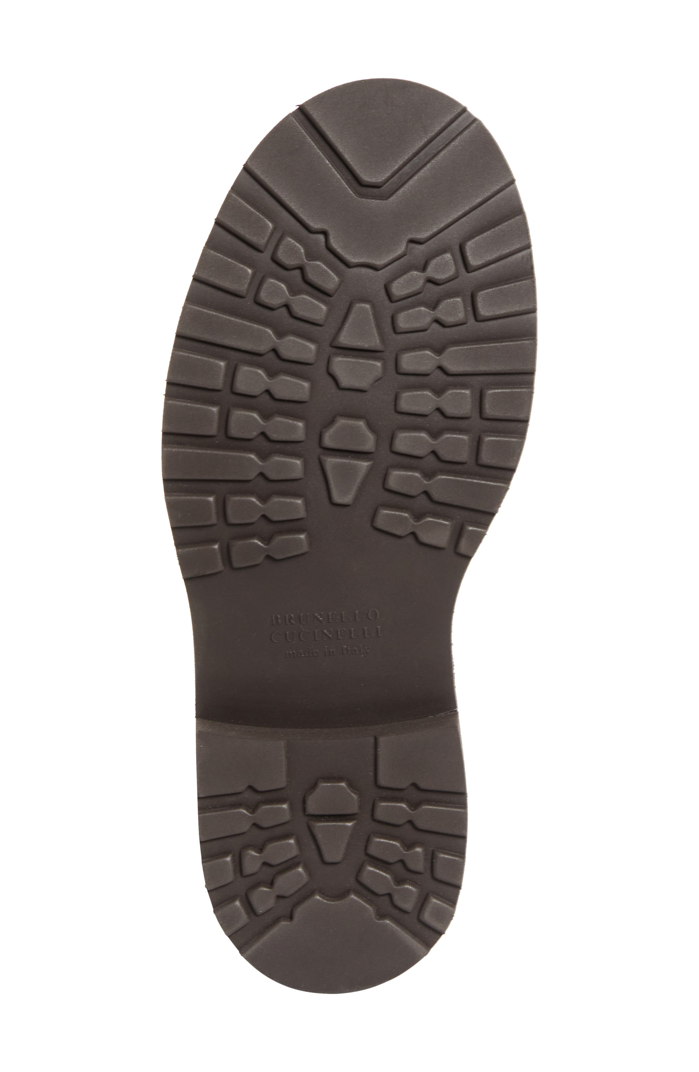 Brunello Cucinelli Monili Trim Chelsea Boot in Dark Brown at Nordstrom - 6