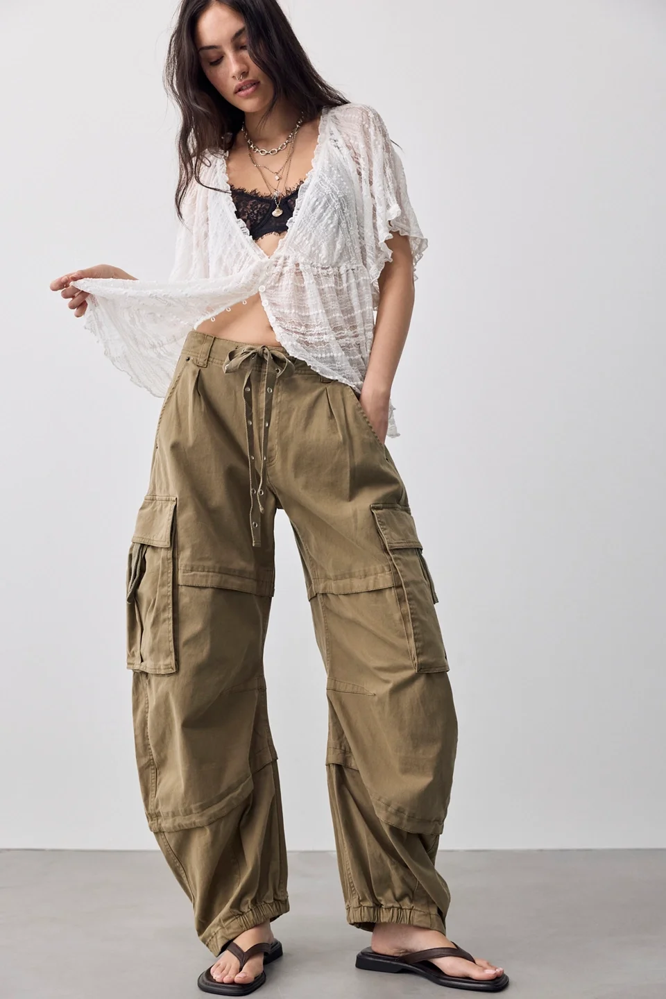 We The Free Reef Curved Twill Cargo Pants - 1