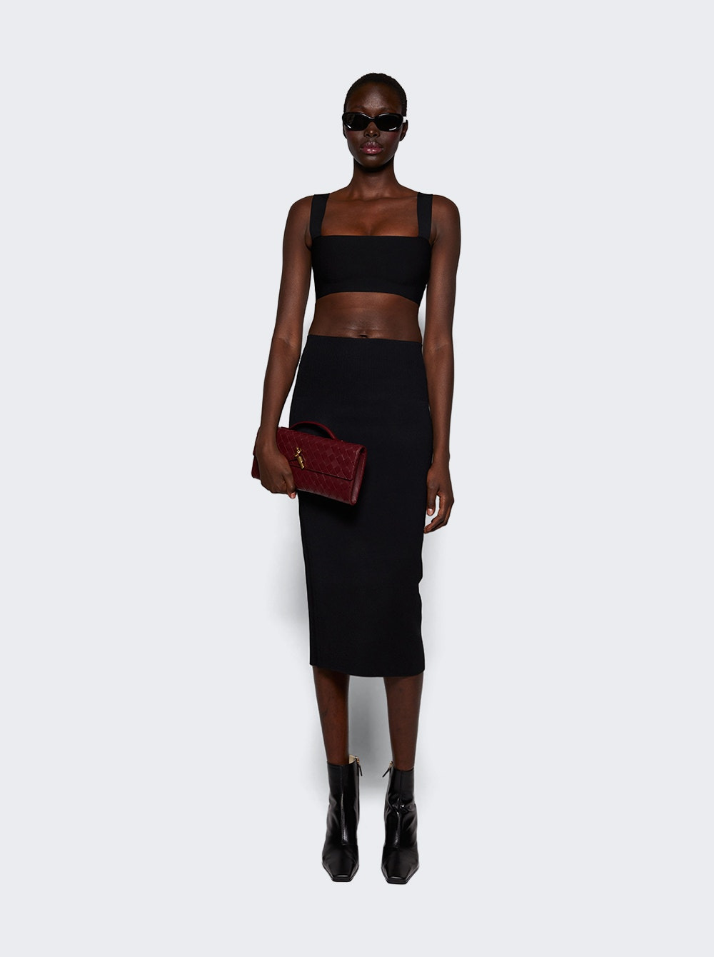 Fitted Skirt Black - 2