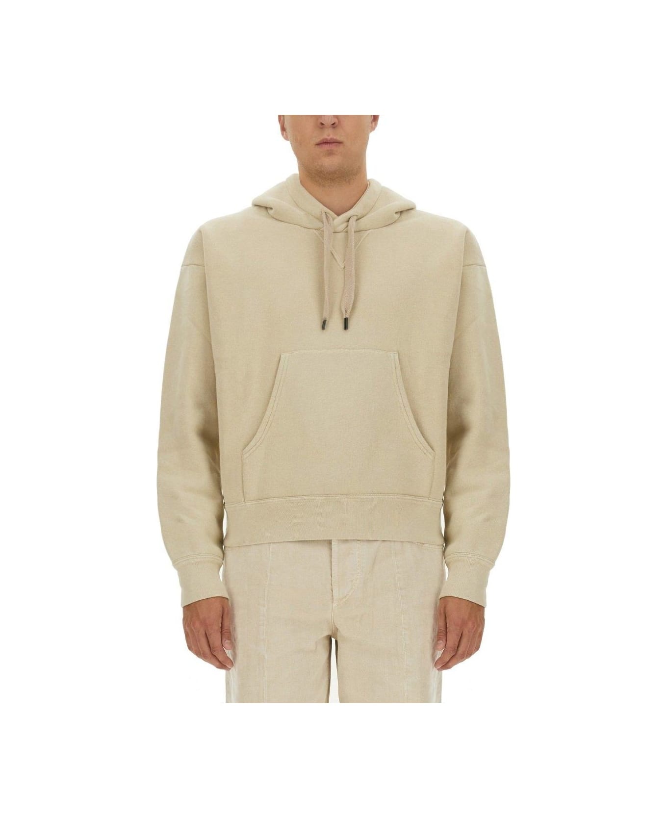 Wyll Long-sleeved Drawstring Hoodie - 1