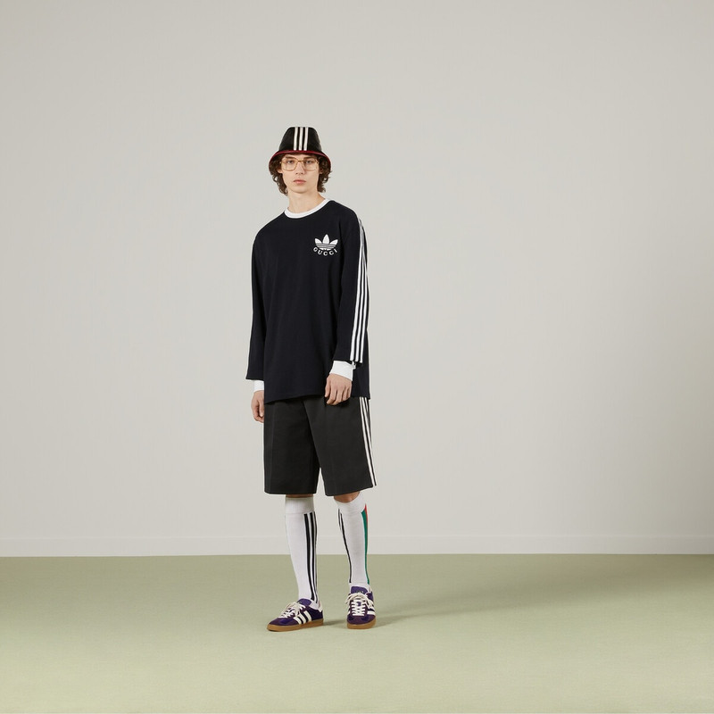 GUCCI adidas x Gucci long sleeve T-shirt outlook