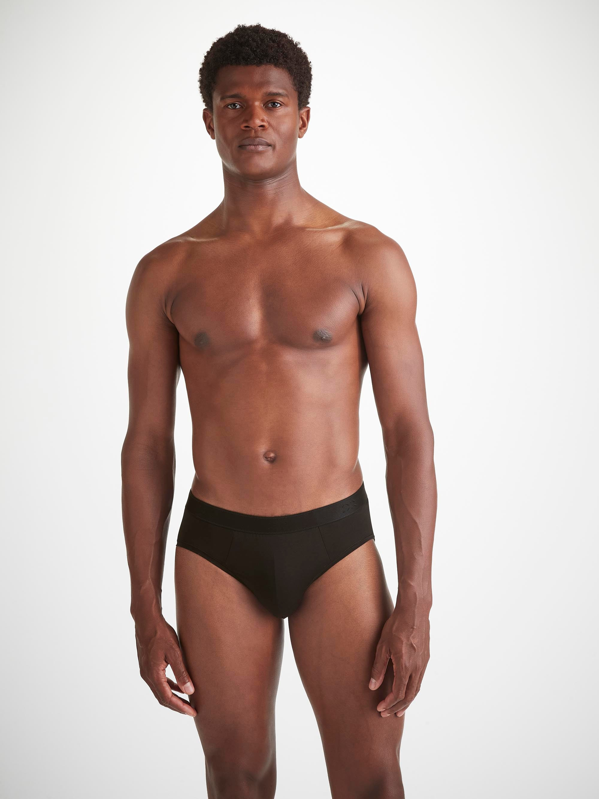 Men's Briefs Jack Pima Cotton Stretch Black - 5