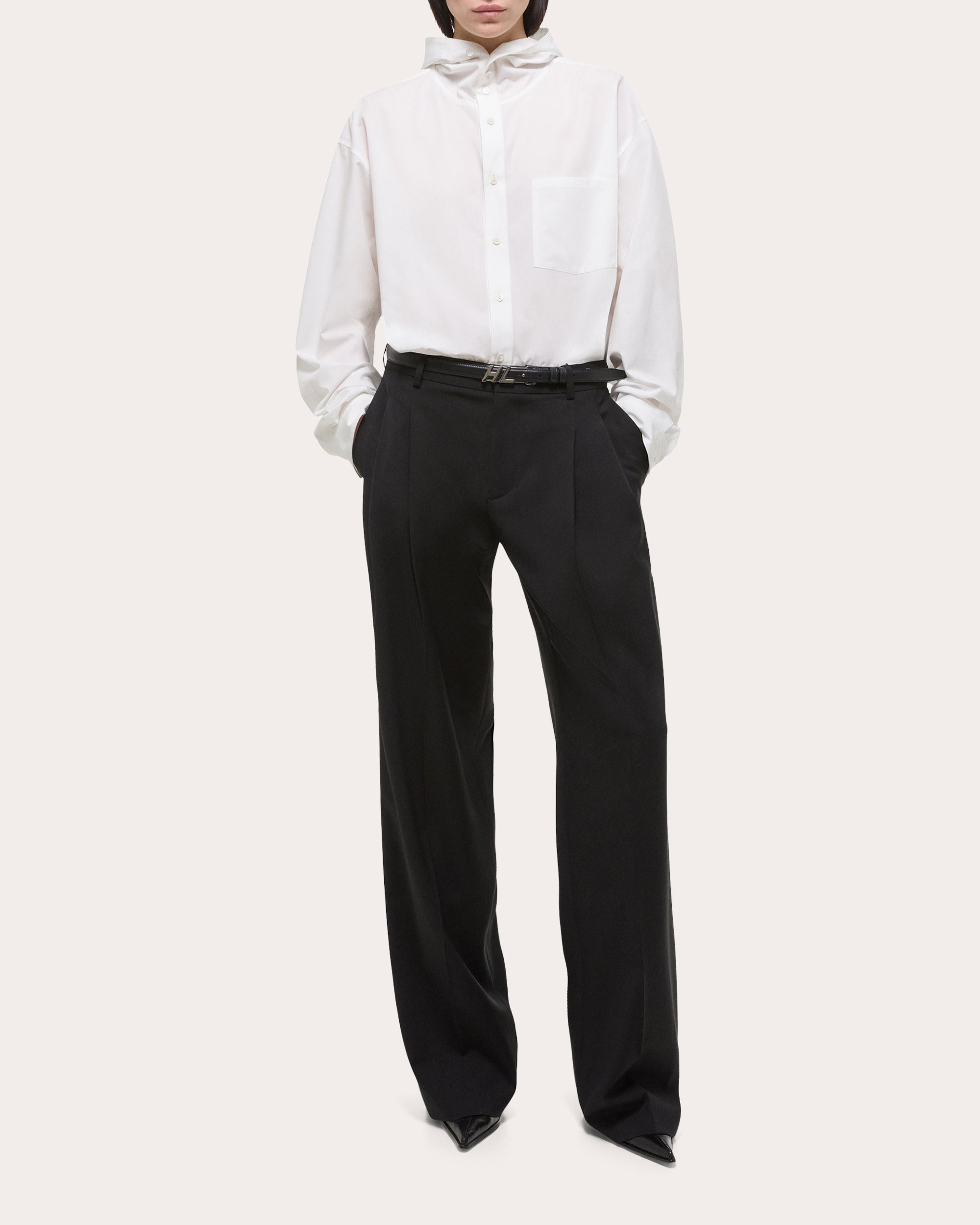 Double Pleated Trousers - 1