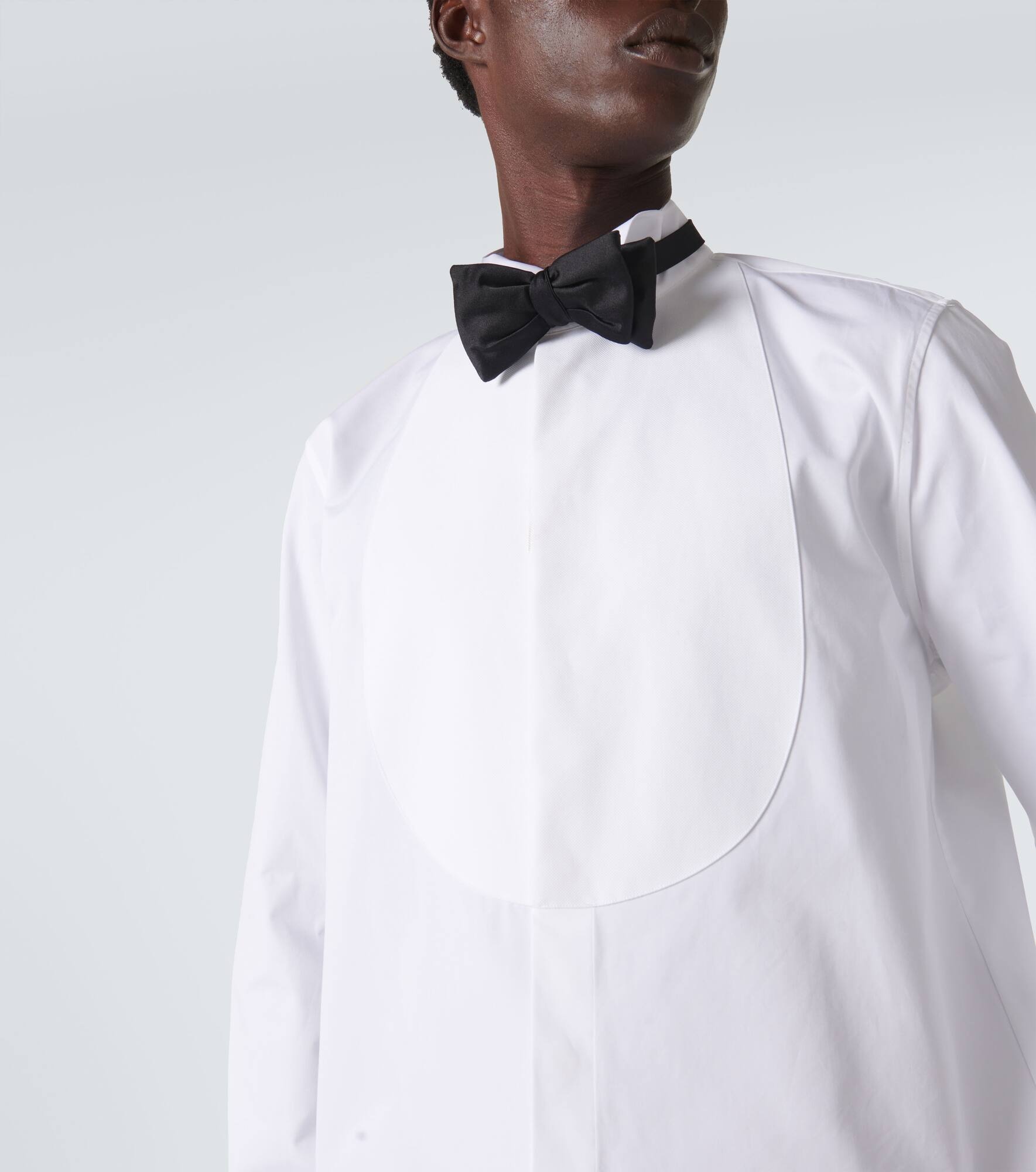 Cotton tuxedo shirt - 6