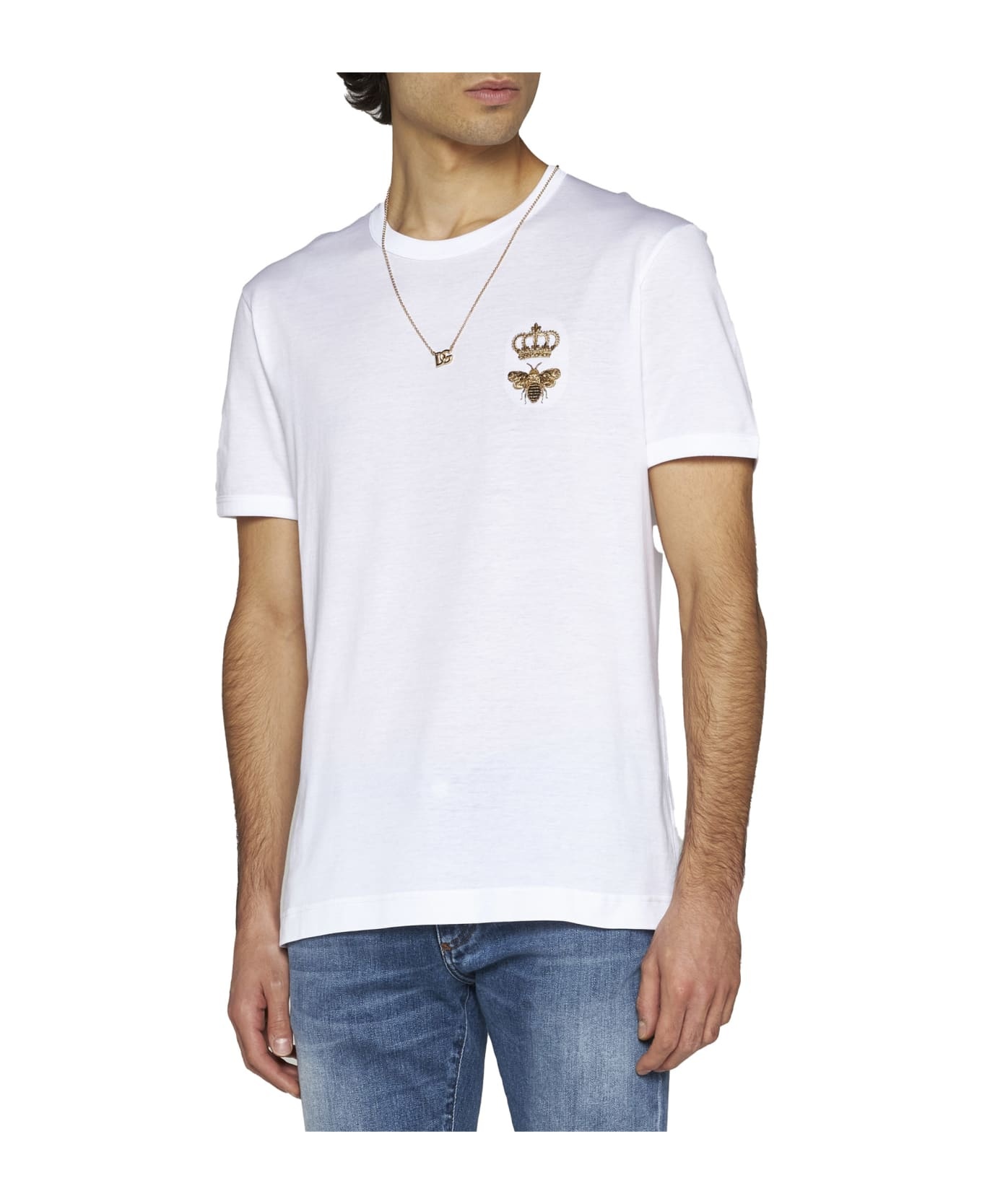 Cotton Crew-neck T-shirt - 2