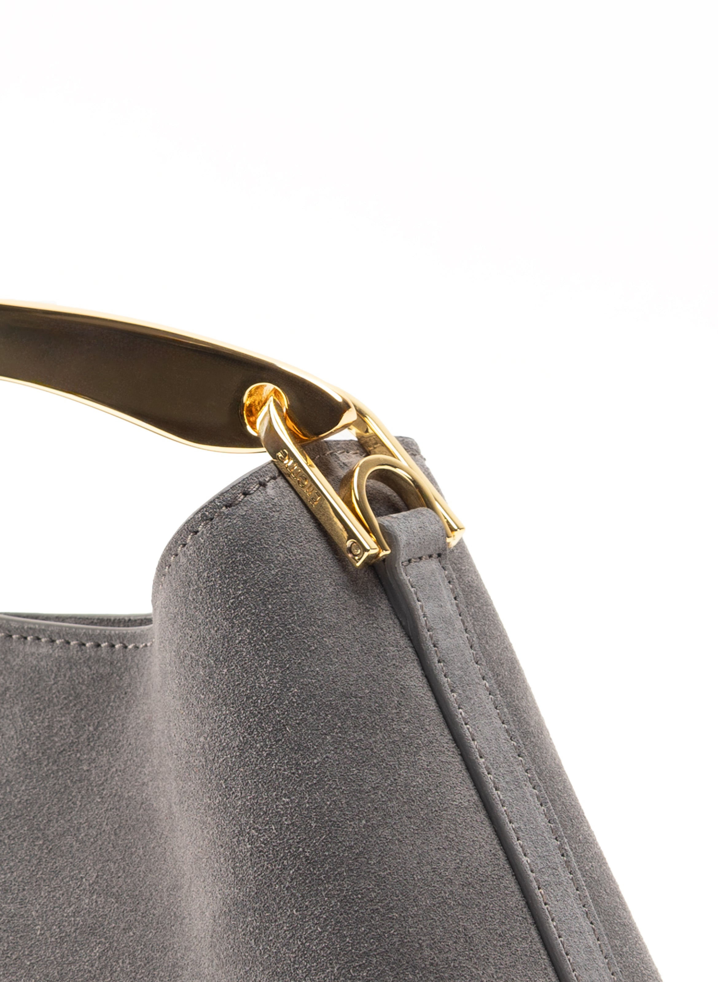 Mini Boomerang Suede Grey - 3
