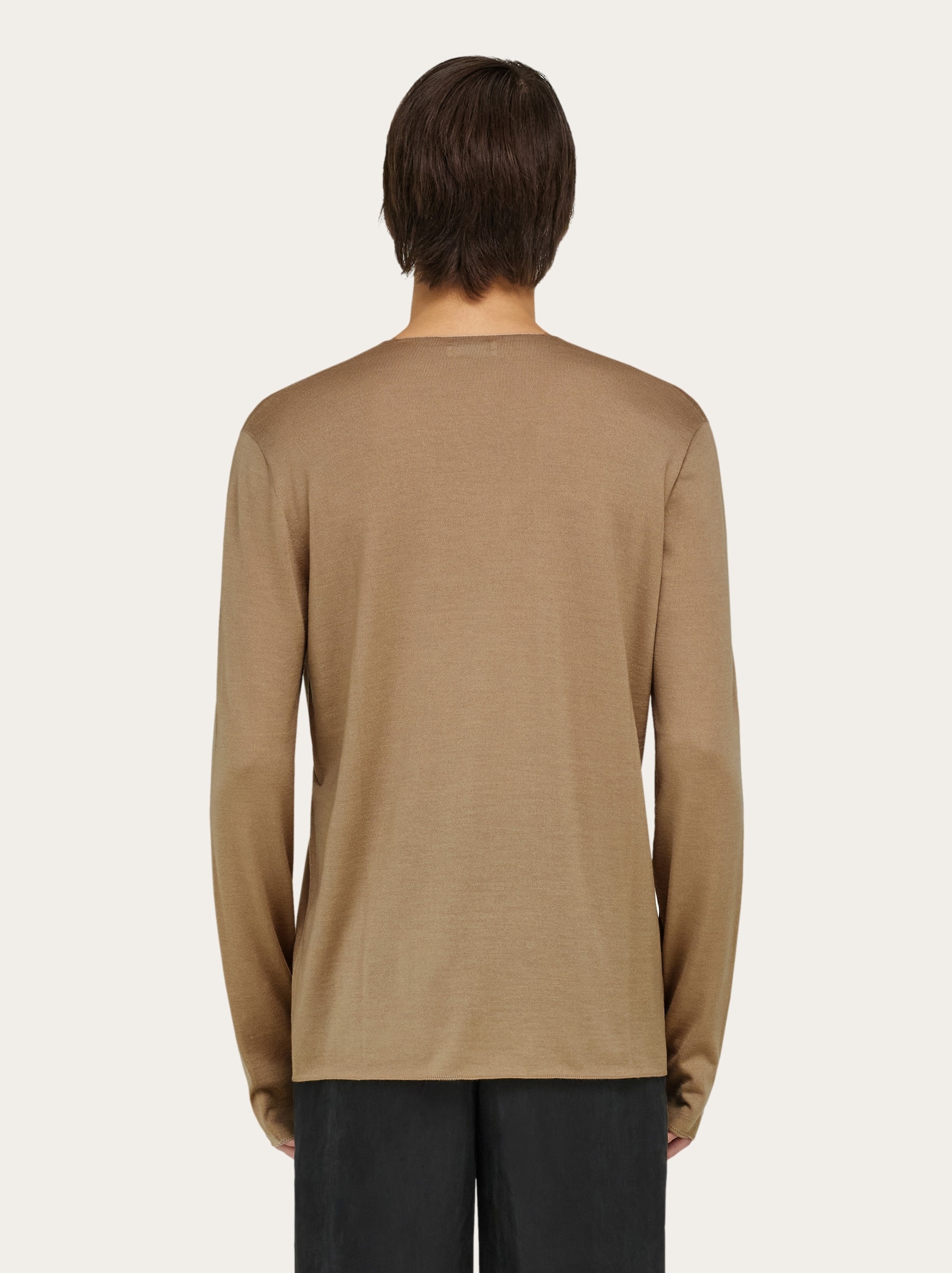Seamless knitted jumper - 3