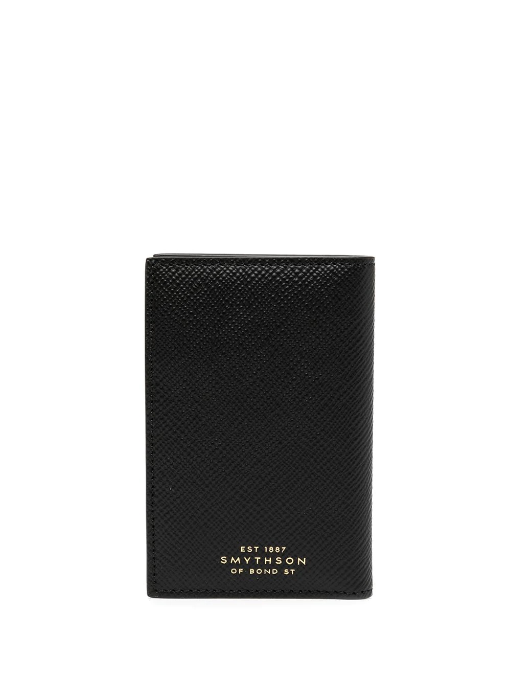 logo-print leather cardholder - 2