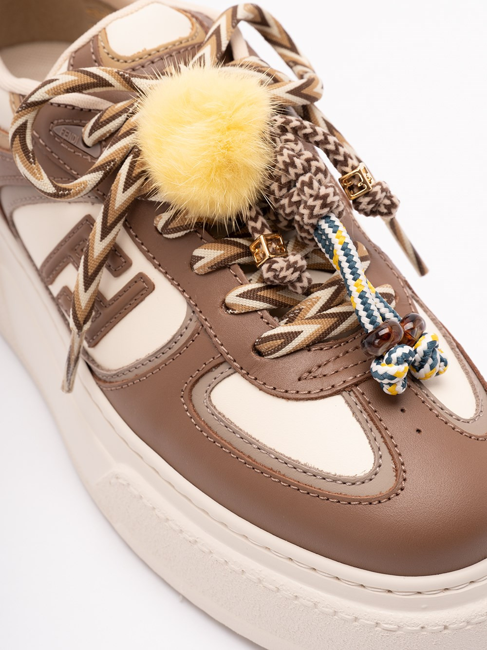 `Fendi Match Mix` Sneakers With Charms - 6