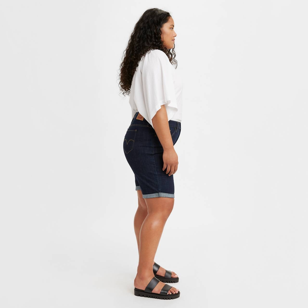 CLASSIC BERMUDA WOMEN'S SHORTS (PLUS SIZE) - 3