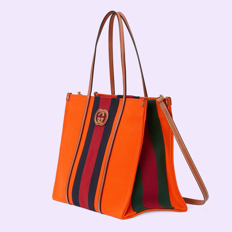GUCCI Large Interlocking G tote bag outlook