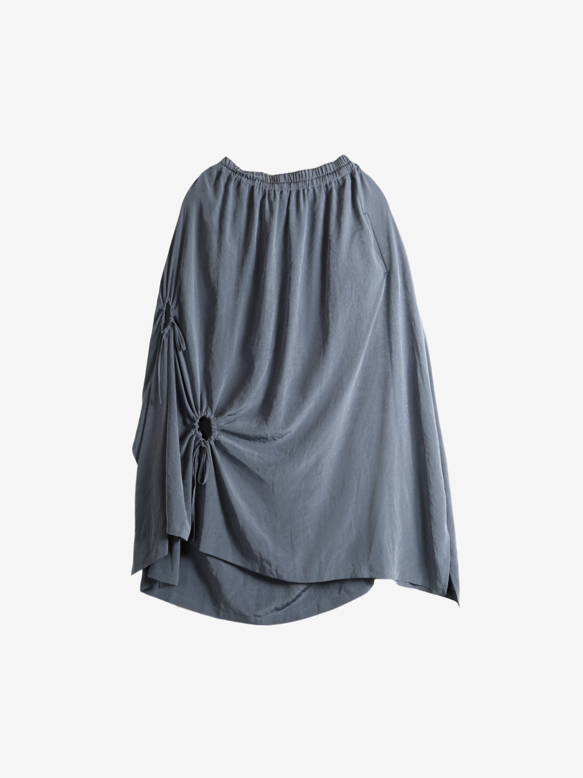 Y'S - Women Y-Circle Gathered Skirt - 4
