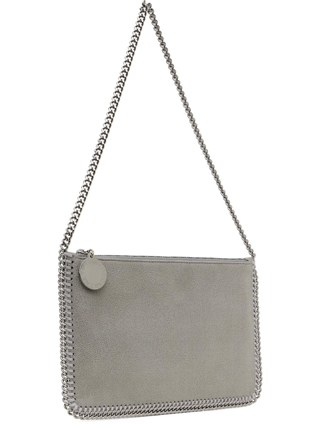 Gray Falabella Pochette Shoulder Bag - 2