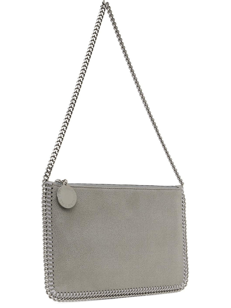Stella McCartney Gray Falabella Pochette Shoulder Bag outlook