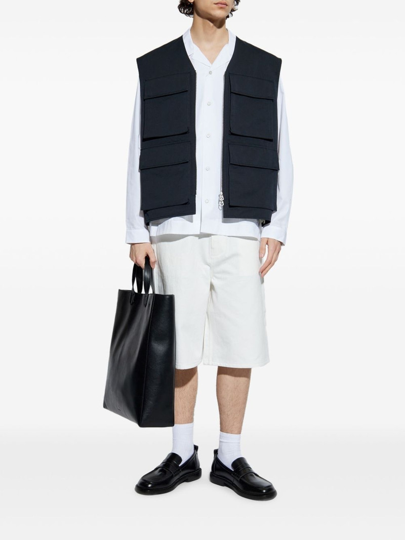 Jil Sander four-pocket gilet outlook