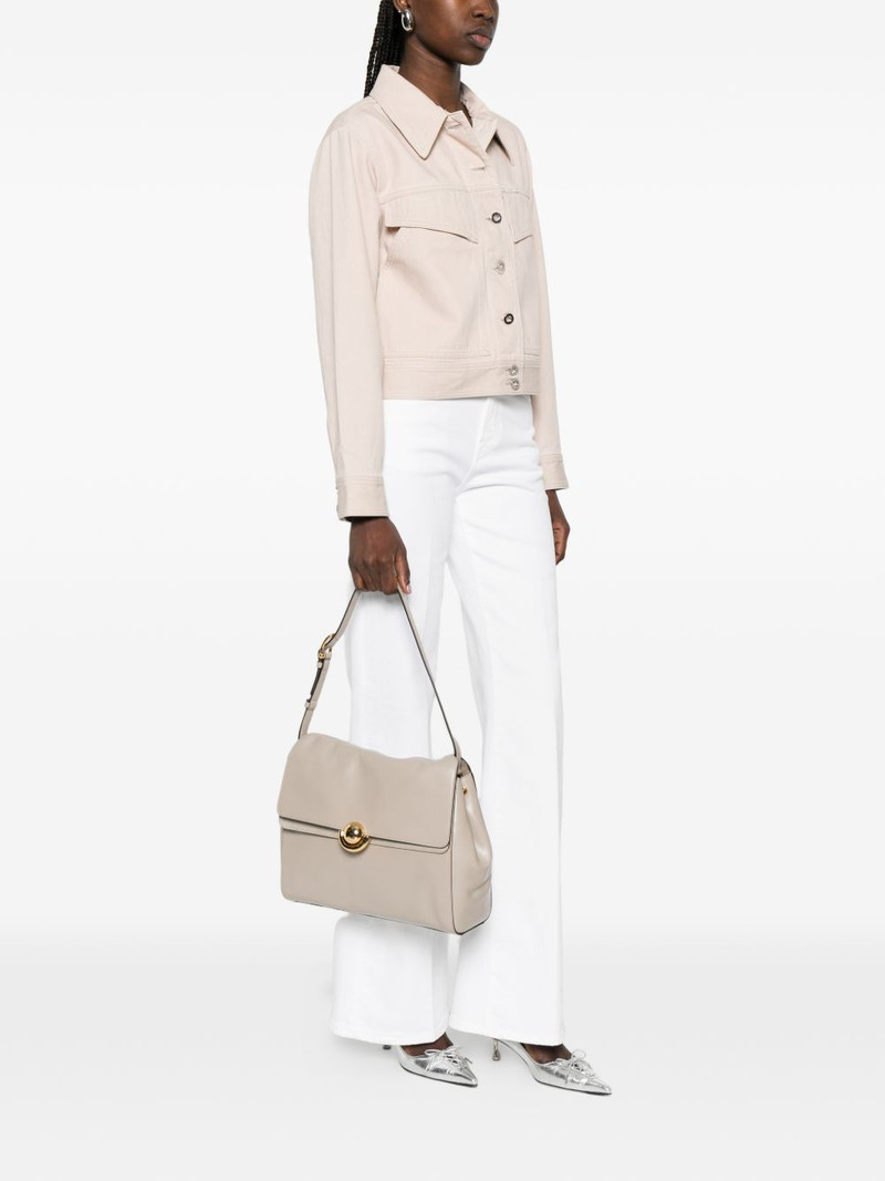 FURLA medium Domus flap leather shoulderbag outlook