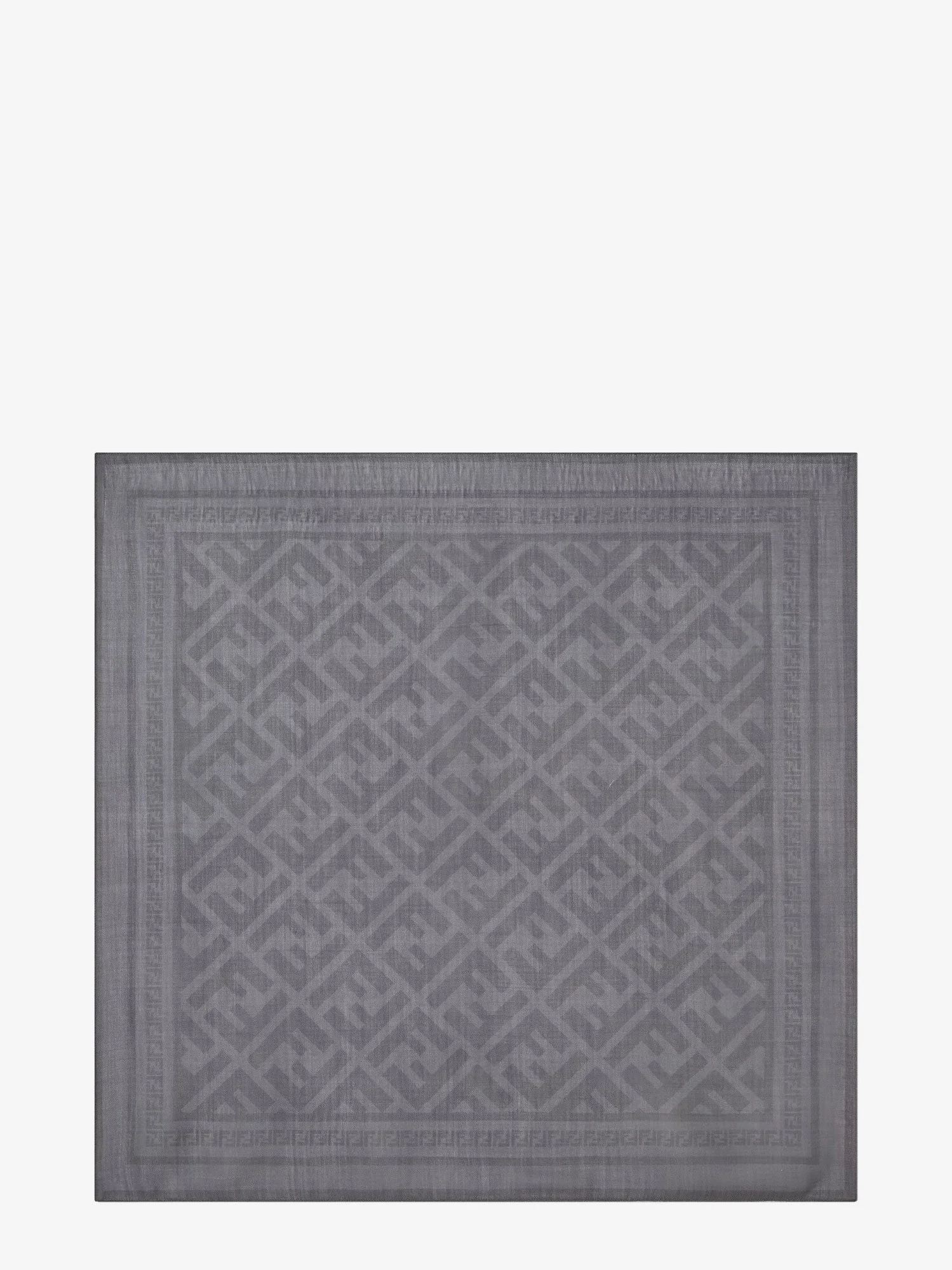 Fendi Wool And Silk Scarf - 1