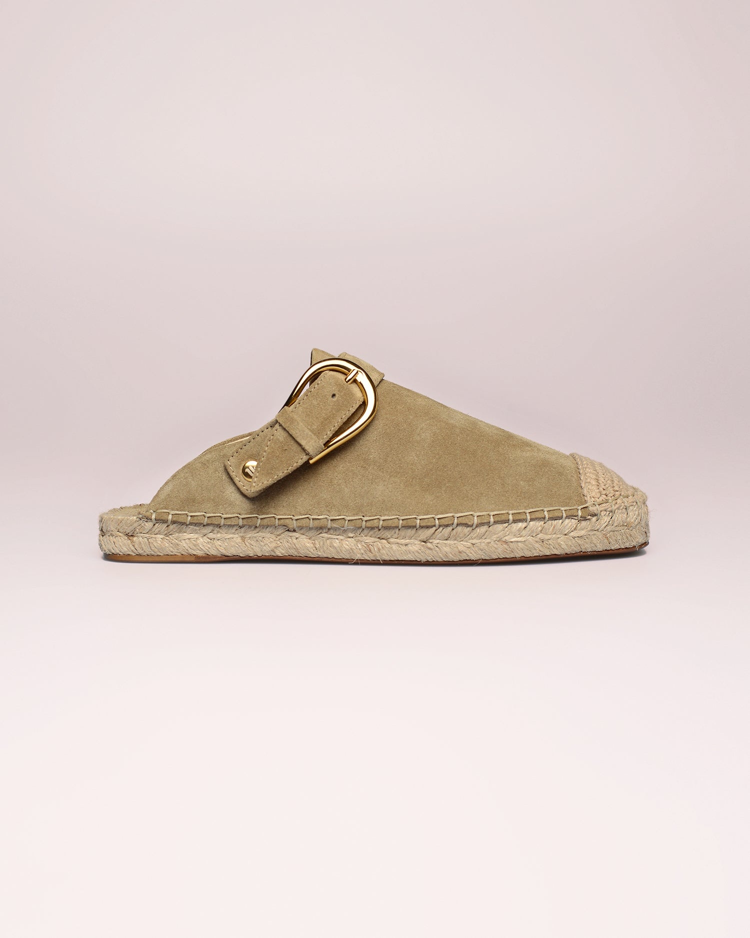 Cow Suede Contrast-Toe Espadrilles - 2