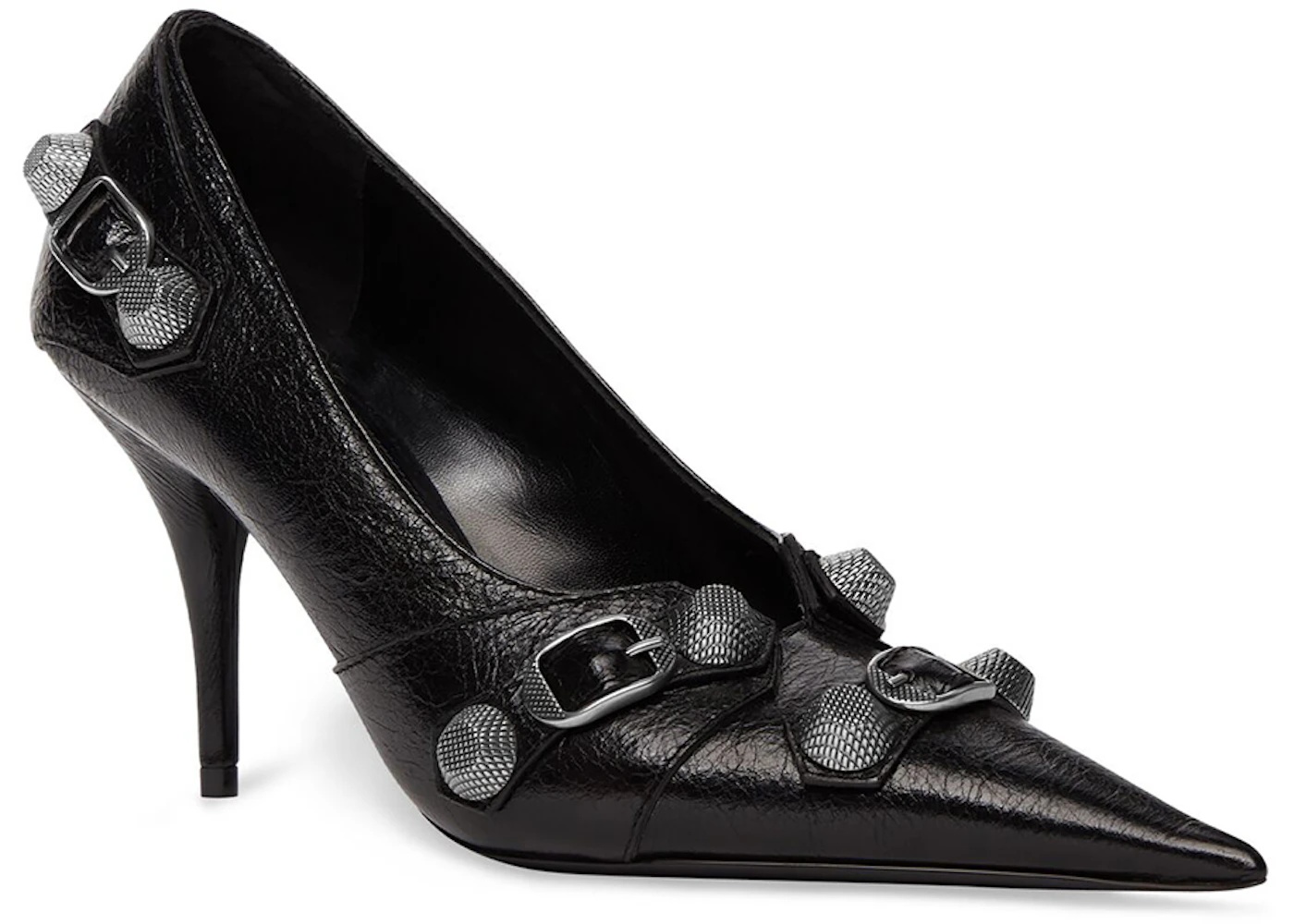 Balenciaga Cagole 90mm Pump Black - 2